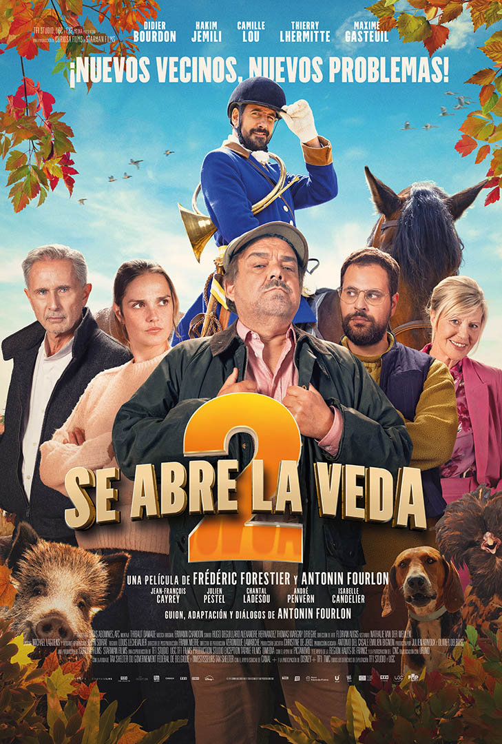 Cartel de la película SE ABRE LA VEDA 2