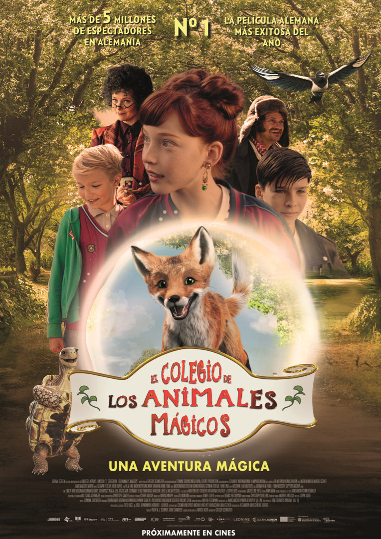 Cartel de la película EL COLEGIO DE LOS ANIMALES MÁGICOS