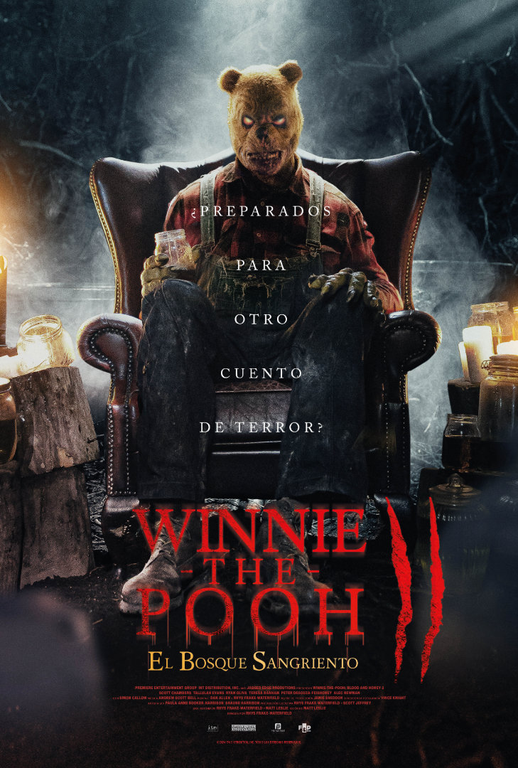 Cartel de la película Winnie The Pooh, El Bosque Sangriento