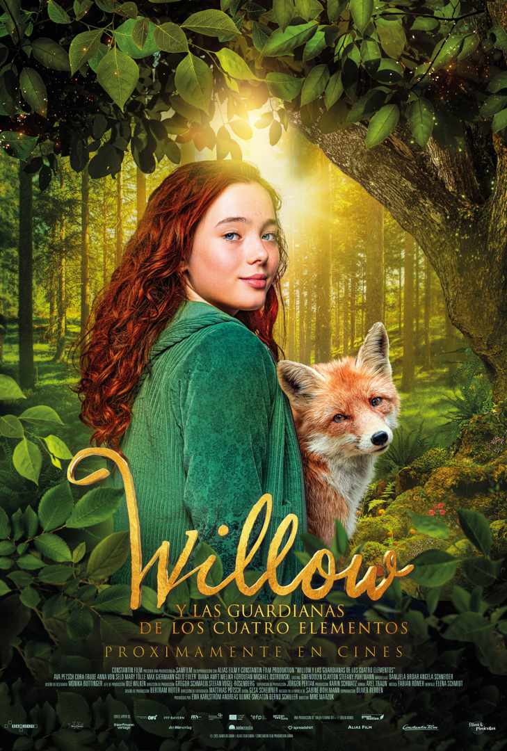 Cartel de la película WILLOW Y LAS GUARDIANAS DE LOS CUATRO ELEMENTOS (Estreno 30 de octubre)